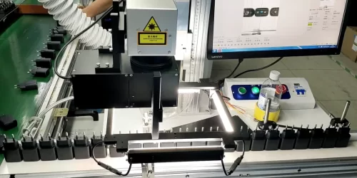 laser marking vision system