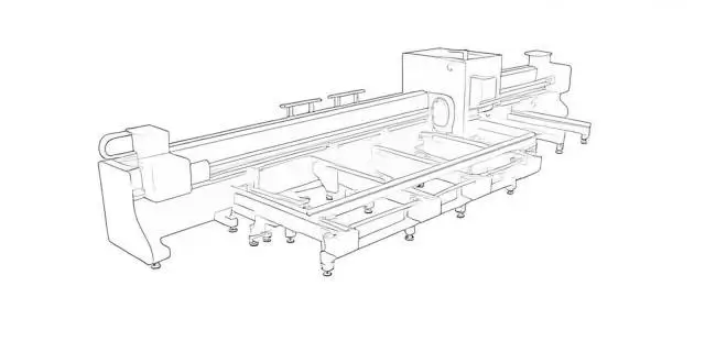 fiber laser tube cutter machine