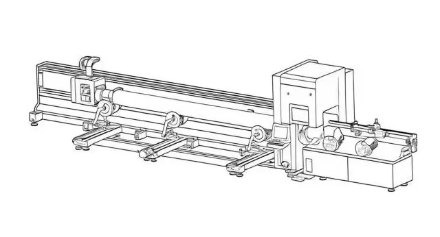 fiber laser tube cutter machine