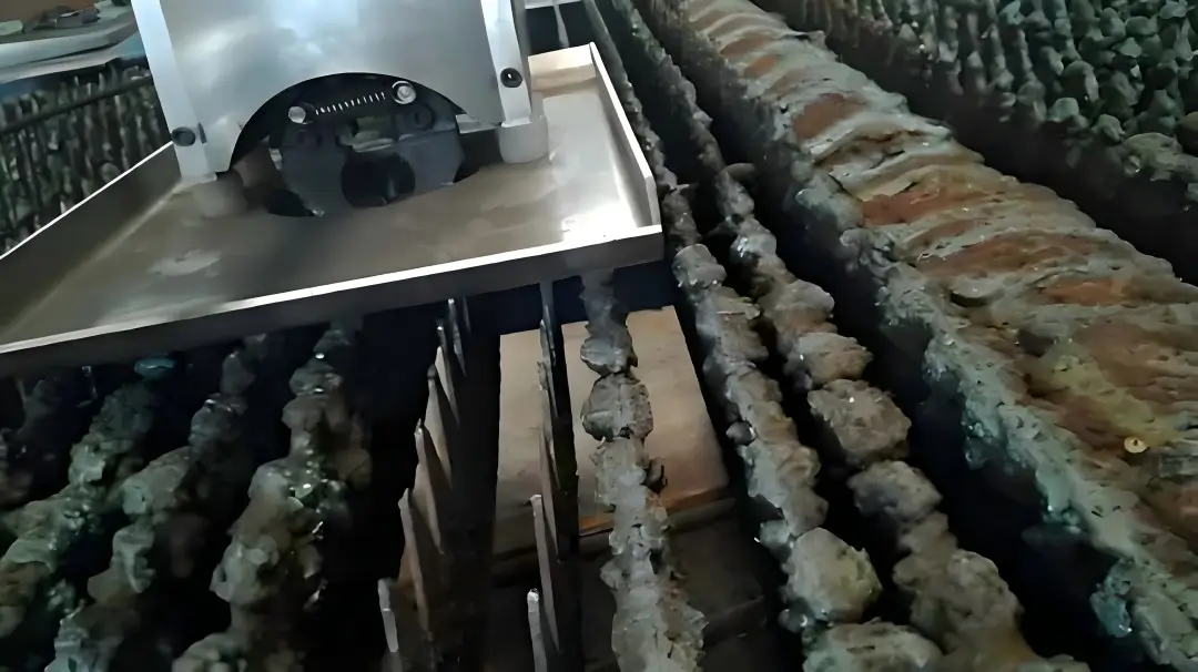 fiber laser cutter slag removal