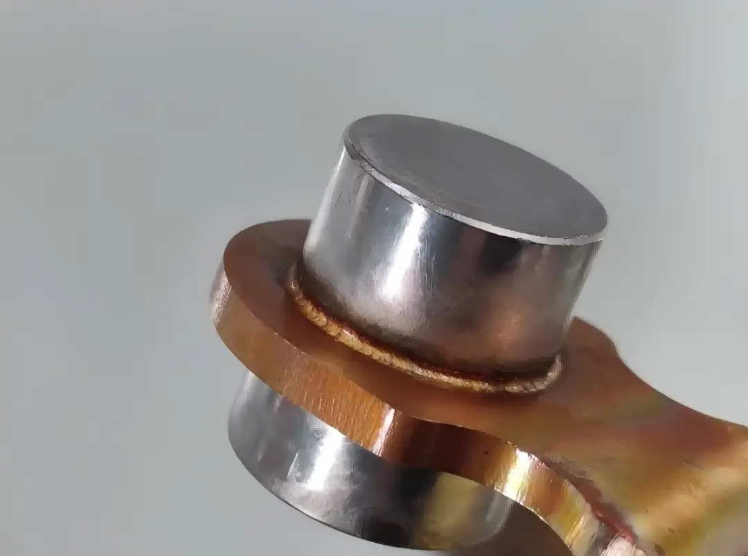 laser welding copper and nickel plated copper
